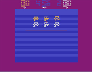 Pantallazo del juego online Football (Atari 2600)