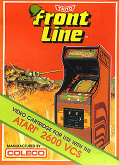 Carátula del juego Front Line (Atari 2600)