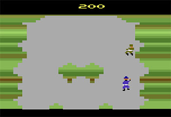 Pantallazo del juego online Front Line (Atari 2600)