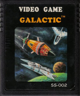 Carátula del juego Galactic (Atari 2600)