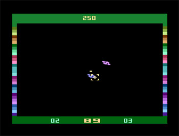 Pantallazo del juego online Galactic (Atari 2600)