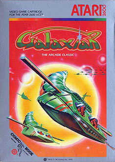 Carátula del juego Galaxian (Atari 2600)