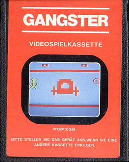 Carátula del juego Gangster (Atari 2600)