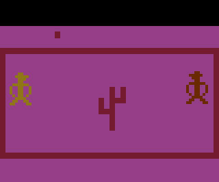 Pantallazo del juego online Gangster (Atari 2600)