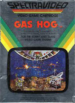 Carátula del juego Gas Hog (Atari 2600)