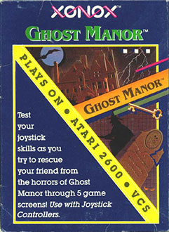 Carátula del juego Ghost Manor (Atari 2600)