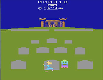 Pantallazo del juego online Ghost Manor (Atari 2600)