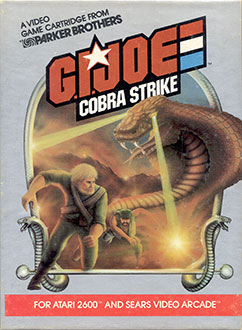 Carátula del juego G.I. Joe Cobra Strike (Atari 2600)