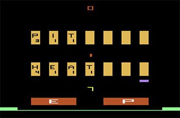 Pantallazo del juego online Glib (Atari 2600)
