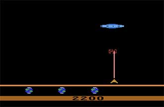 Pantallazo del juego online Guardian (Atari 2600)