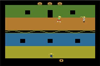 Pantallazo del juego online Halloween (Atari 2600)
