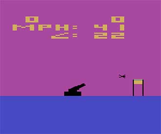 Pantallazo del juego online Human Cannonball (Atari 2600)