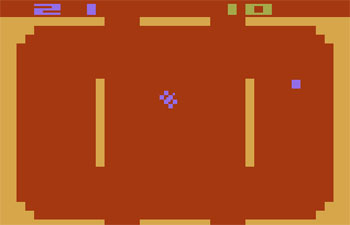 Pantallazo del juego online Indy 500 (Atari 2600)