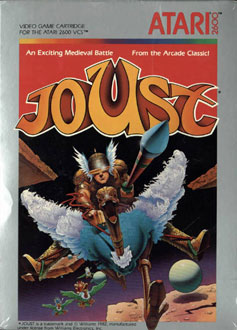 Carátula del juego Joust (Atari 2600)