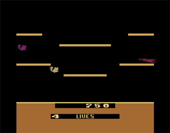 Pantallazo del juego online Joust (Atari 2600)