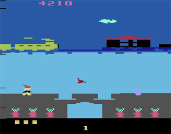 Pantallazo del juego online Jumping Jack (Atari 2600)