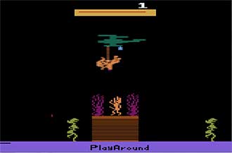 Pantallazo del juego online Jungle Fever (Atari 2600)