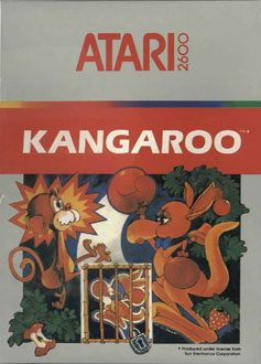 Carátula del juego Kangaroo (Atari 2600)