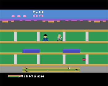 Pantallazo del juego online Keystone Kapers (Atari 2600)