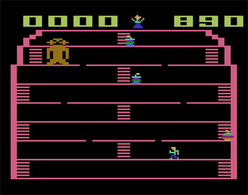 Pantallazo del juego online King Kong (Atari 2600)
