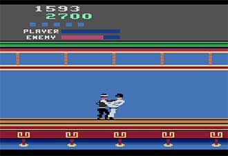 Pantallazo del juego online Kung-Fu Master (Atari 2600)