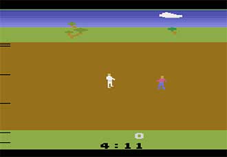 Pantallazo del juego online Kung Fu Superkicks (Atari 2600)