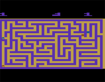 Pantallazo del juego online Labyrinth (Atari 2600)