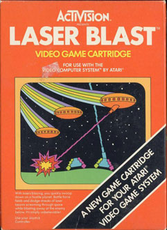 Carátula del juego Laser Blast (Atari 2600)