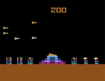 Pantallazo del juego online MAD (Atari 2600)
