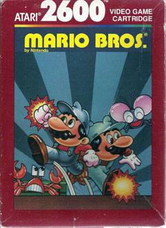 Carátula del juego Mario Bros (Atari 2600)