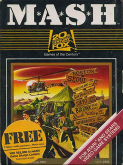 Carátula del juego MASH (Atari 2600)