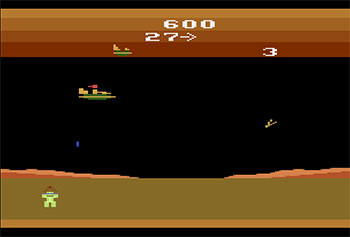 Pantallazo del juego online Masters of the Universe Power of He-Man (Atari 2600)
