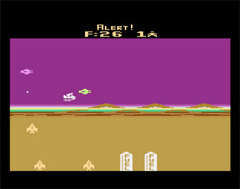 Pantallazo del juego online Mega Force (Atari 2600)