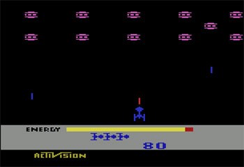 Pantallazo del juego online Megamania (Atari 2600)