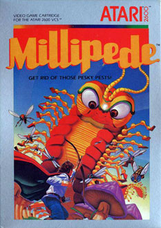 Carátula del juego Millipede (Atari 2600)