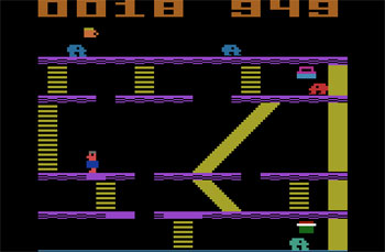 Pantallazo del juego online Miner 2049er (Atari 2600)