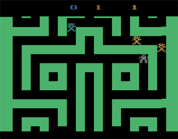 Pantallazo del juego online Mines of Minos (Atari 2600)