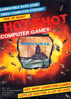 Carátula del juego Missile War (Atari 2600)