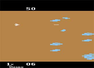 Pantallazo del juego online Missile War (Atari 2600)