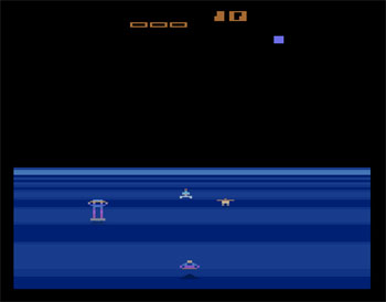 Pantallazo del juego online Moonsweeper (Atari 2600)