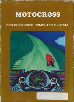 Carátula del juego Motocross (Atari 2600)
