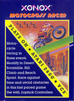 Juego online Motocross Racer (Atari 2600)