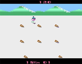 Pantallazo del juego online Mountain Man (Atari 2600)