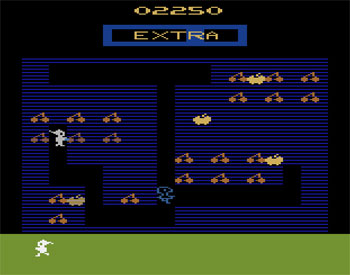 Pantallazo del juego online Mr Do (atari 2600)