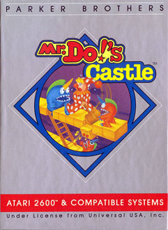 Carátula del juego Mr Do's Castle (Atari 2600)