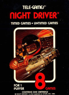 Juego online Night Driver (Atari 2600) Juego online Night Driver (Atari 2600)