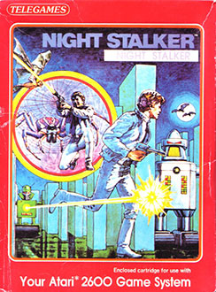 Carátula del juego Night Stalker (Atari 2600)
