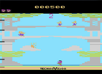 Pantallazo del juego online Nuts (Atari 2600)