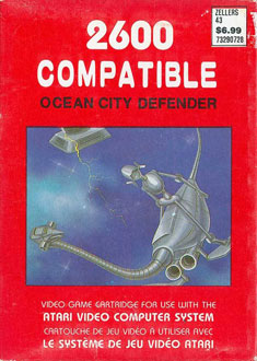 Carátula del juego Ocean City Defender (Atari 2600)
