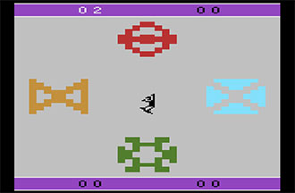 Pantallazo del juego online Off Your Rocker (Atari 2600)